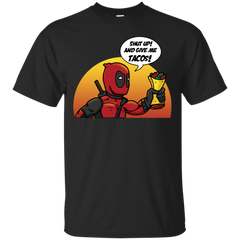 Deadpool - Shut up and give me tacos merc with a mouth T Shirt & Hoodie