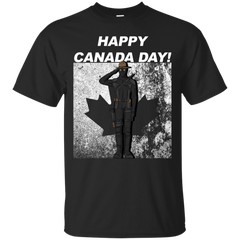 Deadpool - Happy Canada Day deadpool T Shirt & Hoodie