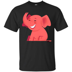 CHARACTERS - Pink Elephant T Shirt & Hoodie