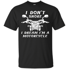 BIKER - I Dont Snore T Shirt & Hoodie