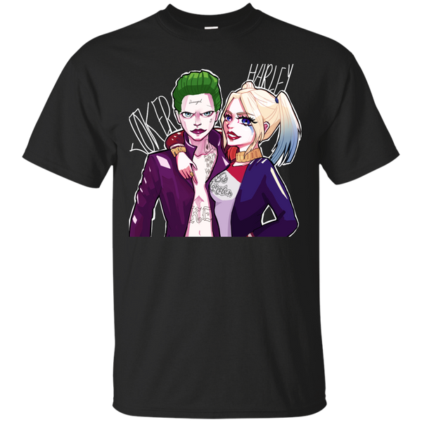 Suicide - Harley and Joker  Suicide Squad  T Shirt & Hoodie