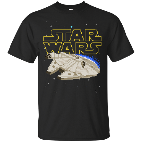 Star Wars - Millenium Falcon Squared T Shirt & Hoodie