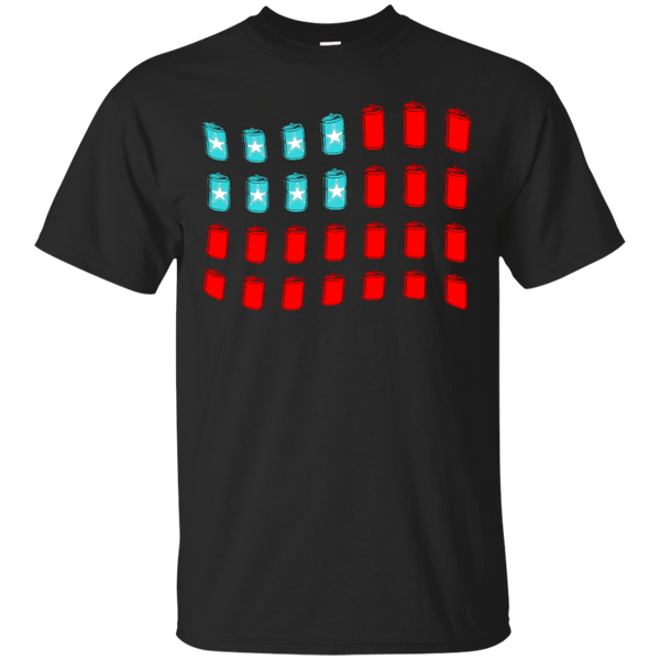 BEER PONG T SHIRT - Beer Pong Red Solo Cup American Flag T Shirt & Hoodie