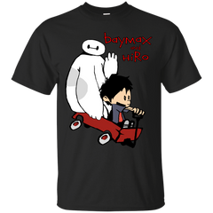 Marvel - Baymax and Hiro as Calvin and Hobbes baymax T Shirt & Hoodie