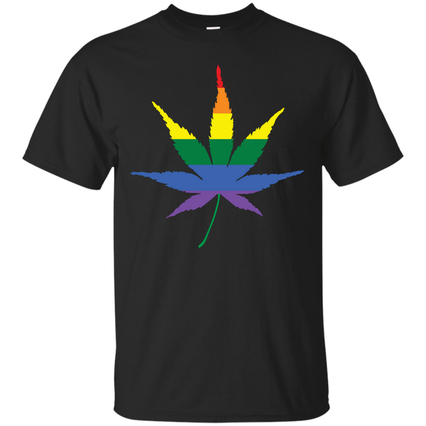 LGBT - Gay Weed is the Best Weed marijuana leaves T Shirt & Hoodie