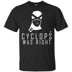 Marvel - Cyclops was right white on dark colors scott summers T Shirt & Hoodie