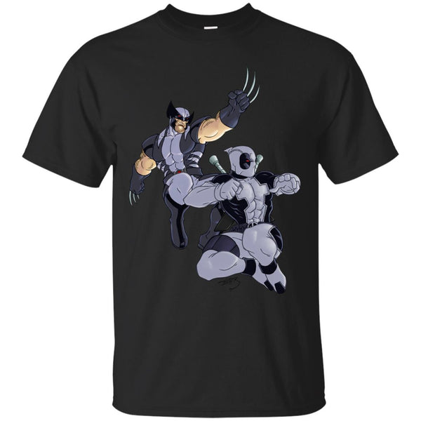 MUTANT - Wolverine and Deadpool XForce TeamUp XMen Shirt T Shirt & Hoodie