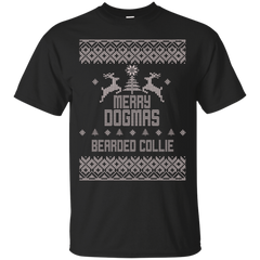 BEARDED COLLIE - Merry Dogmas Bearded Collie T Shirt & Hoodie