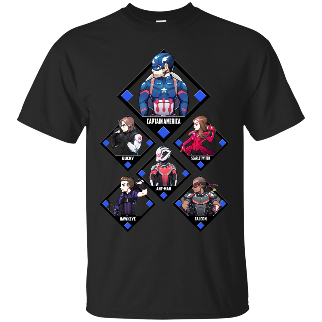 Marvel - Team Captain America marvel T Shirt & Hoodie