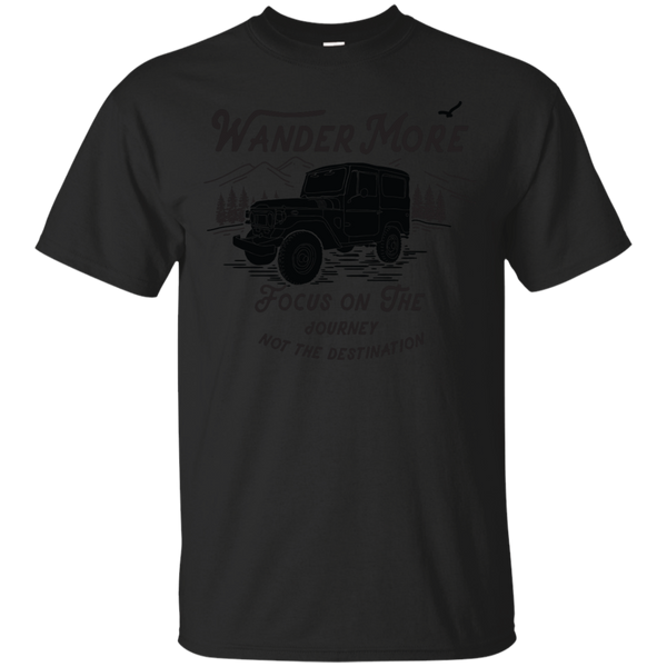 Hiking - Wander More wanderlust T Shirt & Hoodie