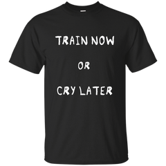 Marvel - Train now or cry later bodybuilding T Shirt & Hoodie