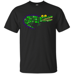 ALLIGATOR - Funny Funky Alligator Abstract Art T Shirt & Hoodie