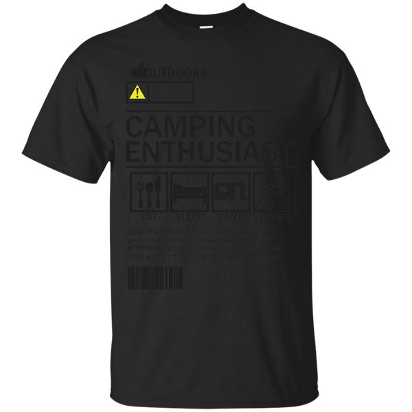 Hiking - Camping Enthusiast camping T Shirt & Hoodie
