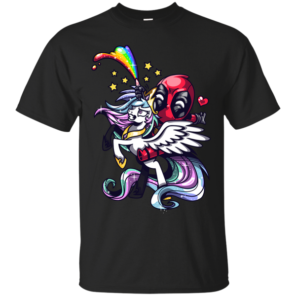 Deadpool - Rainbow Money Shot creepy my little pony T Shirt & Hoodie