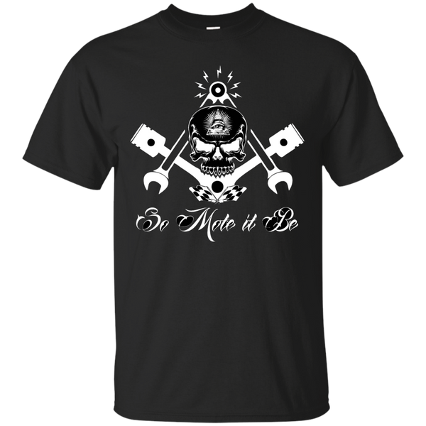FREEMASON - Freemason TShirt Men Women So Mote It Be Biker Wrench Mechanic T Shirt & Hoodie