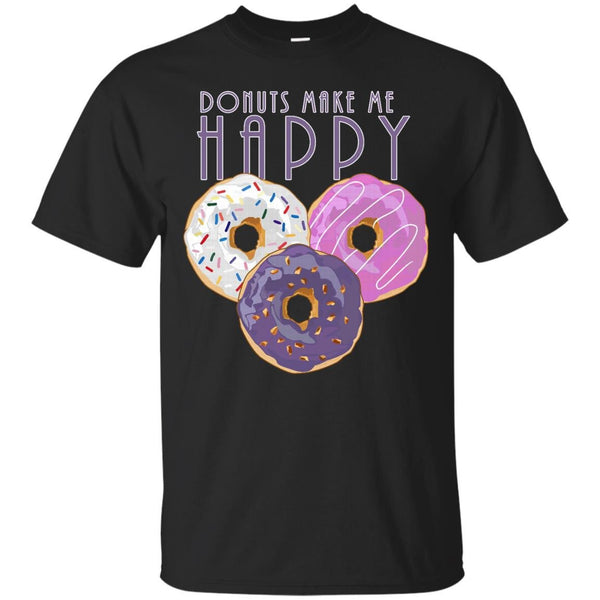 DOUGHNUT - Donuts Make Me Happy T Shirt & Hoodie