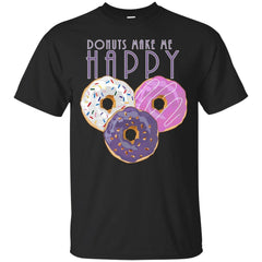 DOUGHNUT - Donuts Make Me Happy T Shirt & Hoodie