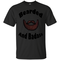 BEARD - Bearded and badass T Shirt & Hoodie