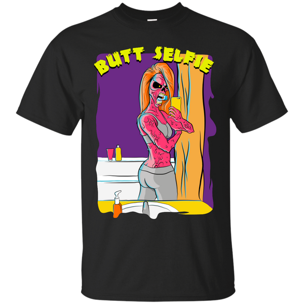 Yoga - Butt Selfie Zombie T Shirt & Hoodie
