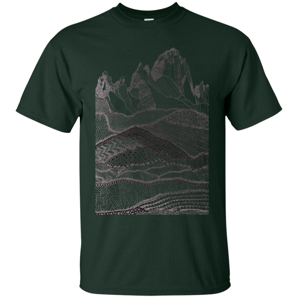 Camping - Patterns on Patagonia mountains T Shirt & Hoodie