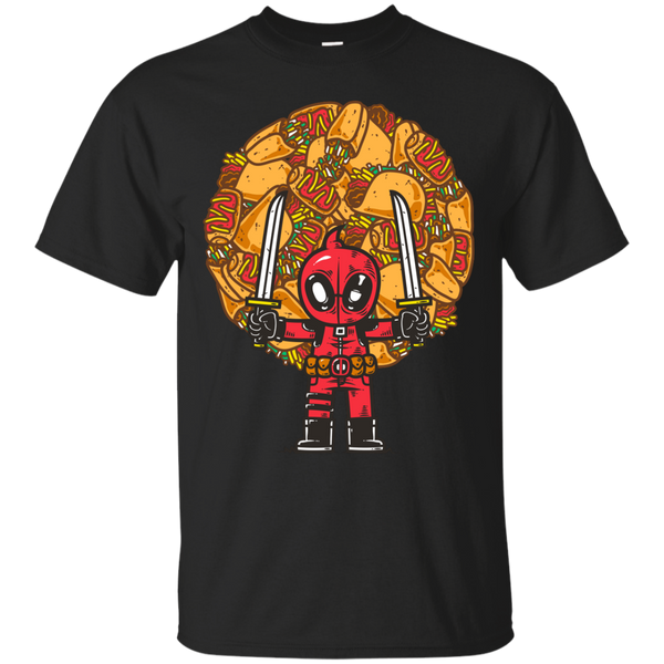 Deadpool - Doodlepool mexican food T Shirt & Hoodie