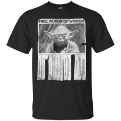 Star Wars - Yoda039s Words of Wisdom T Shirt & Hoodie