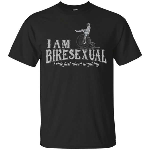 Biker - I am BIKESEXUAL i ride just about anything T Shirt & Hoodie