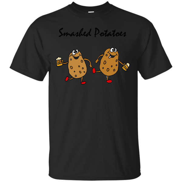 BEER - Humorous Cute Beer Drinking Smashed Potatoes T Shirt & Hoodie