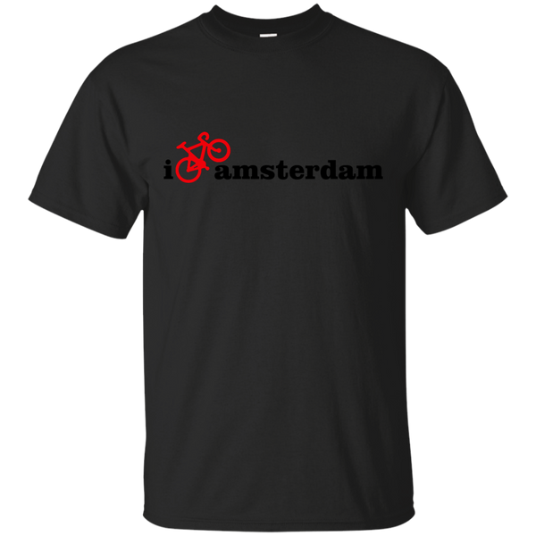 AMSTERDAM BIKE - I Love Amsterdam  Red Bike T Shirt & Hoodie