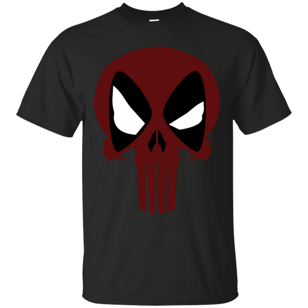 Marvel - DEADPUNISHER red skull T Shirt & Hoodie