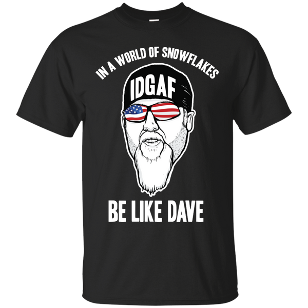 BIKER DAVE - IN A WORLD OF SNOWFLAKES T Shirt & Hoodie