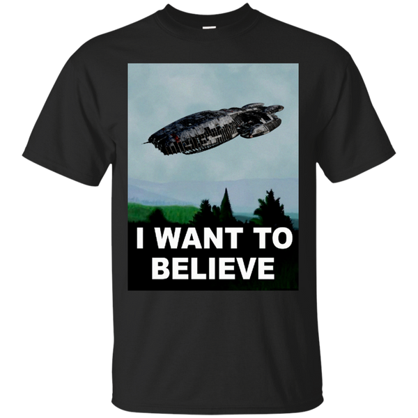 BATTLESTAR GALACTICA - I want to believe in Galactica T Shirt & Hoodie