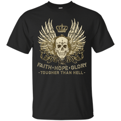 Biker - Faith Hope Glory T Shirt & Hoodie