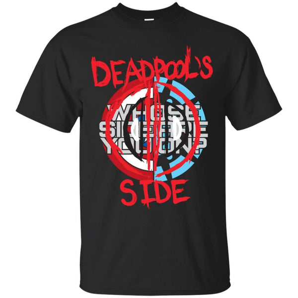 COMICS - Deadpools Side T Shirt & Hoodie