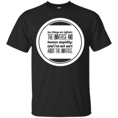 ALBERT EINSTEIN - Two Things T Shirt & Hoodie