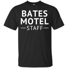 ALFRED HITCHCOCK - Bates Motel Staff T Shirt & Hoodie