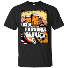 BEER - Its Football Time T Shirt & Hoodie