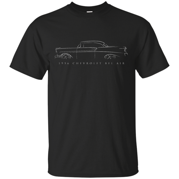 BEL AIR - 1956 Chevy Bel Air  Stencil T Shirt & Hoodie