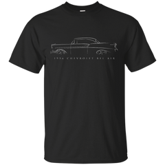 BEL AIR - 1956 Chevy Bel Air  Stencil T Shirt & Hoodie
