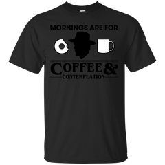 Stranger Things - Coffee and Contemplation chief hopper T Shirt & Hoodie
