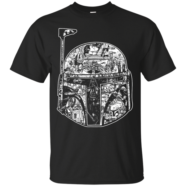 Star Wars - Boba Fett Collage T Shirt & Hoodie