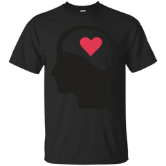 ADULT - Heart in a head T Shirt & Hoodie