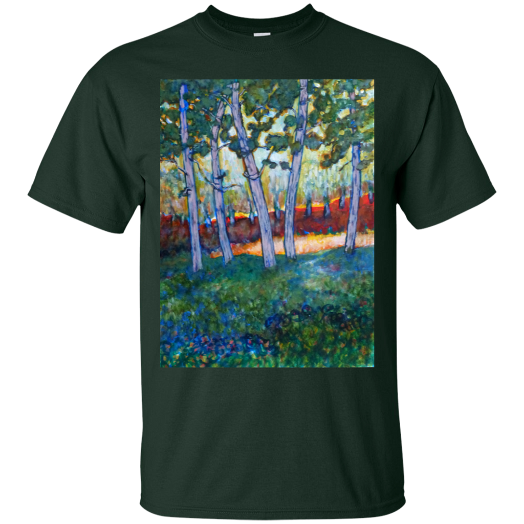 Camping - Light thru trees trees T Shirt & Hoodie