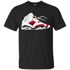 AIR JORDAN - J6 Carmines Diamond T Shirt & Hoodie