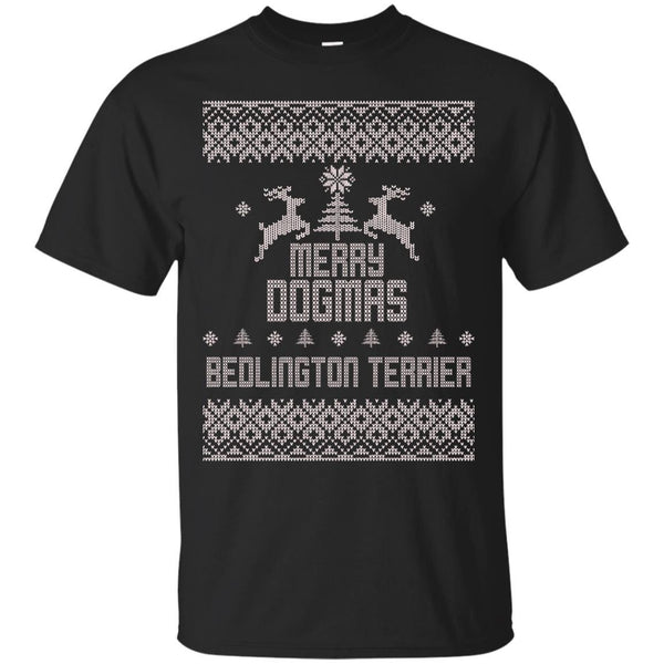 BEDLINGTON TERRIER - Merry Dogmas Bedlington Terrier T Shirt & Hoodie