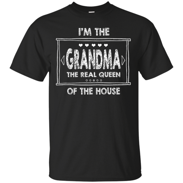 Mother - Im The GrandMa The Real Queen Of The House Family Series Funny holiday T Shirt & Hoodie