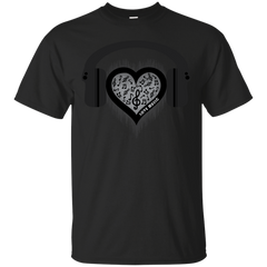 LGBT - Love Music rhythm heart beat female T Shirt & Hoodie
