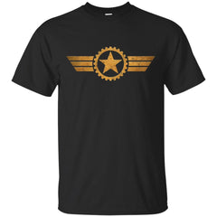 MECHANIC - Flying Gear brass T Shirt & Hoodie