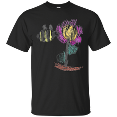 BEE - bumble bee with flower T Shirt & Hoodie