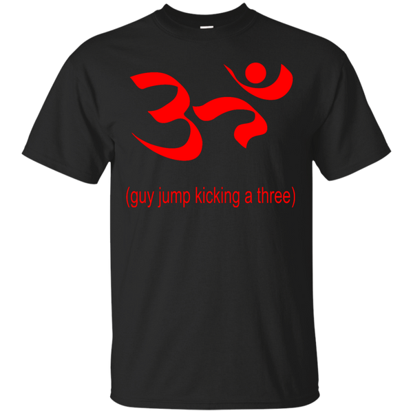 Yoga - GUY JUMP KICKING A THREE T shirt & Hoodie